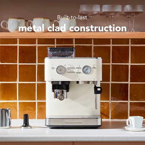 Kitchenaid Coffee machine 5KES6551BPL Porcelain White Lifestyle